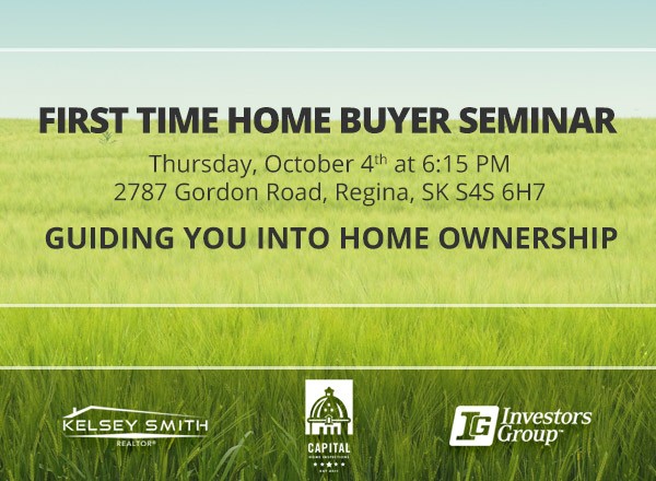 Regina First Time Home Buyers Seminar